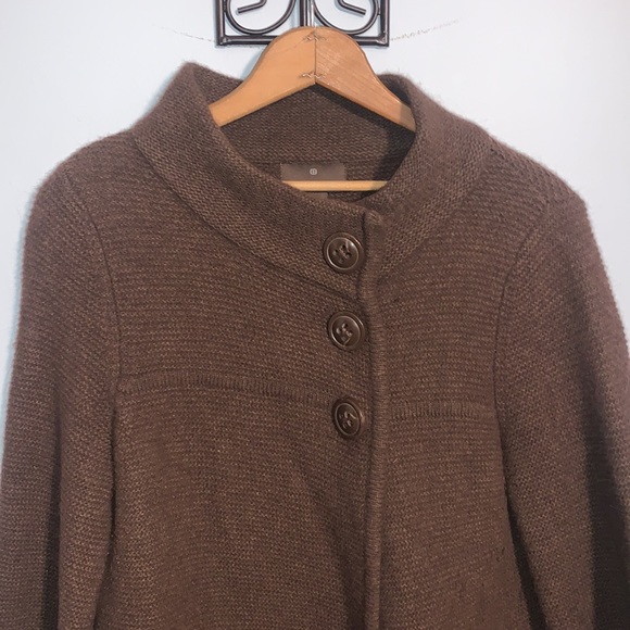 Fenn Wright Manson brown lambs wool sweater - Picture 2 of 8